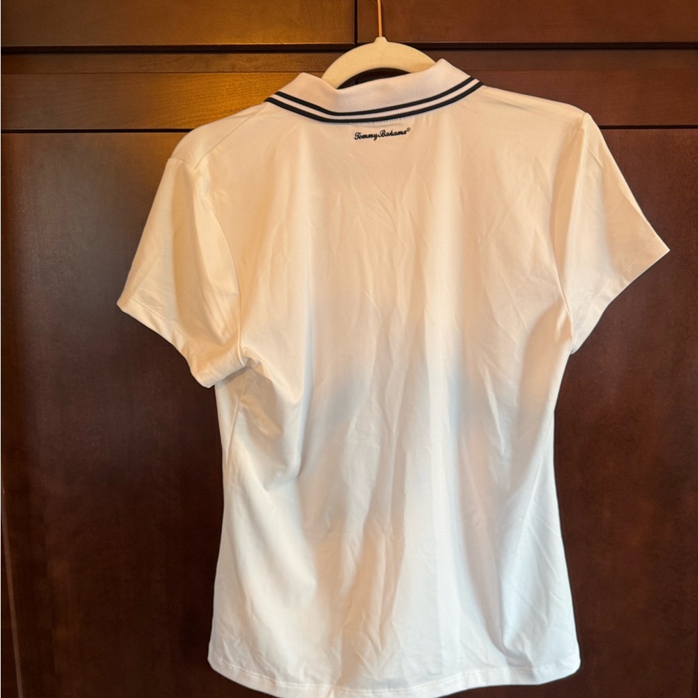 NWOT-Tommy Bahama separates: White Golf/Tennis Polo Top and Skort - Picture 9 of 9
